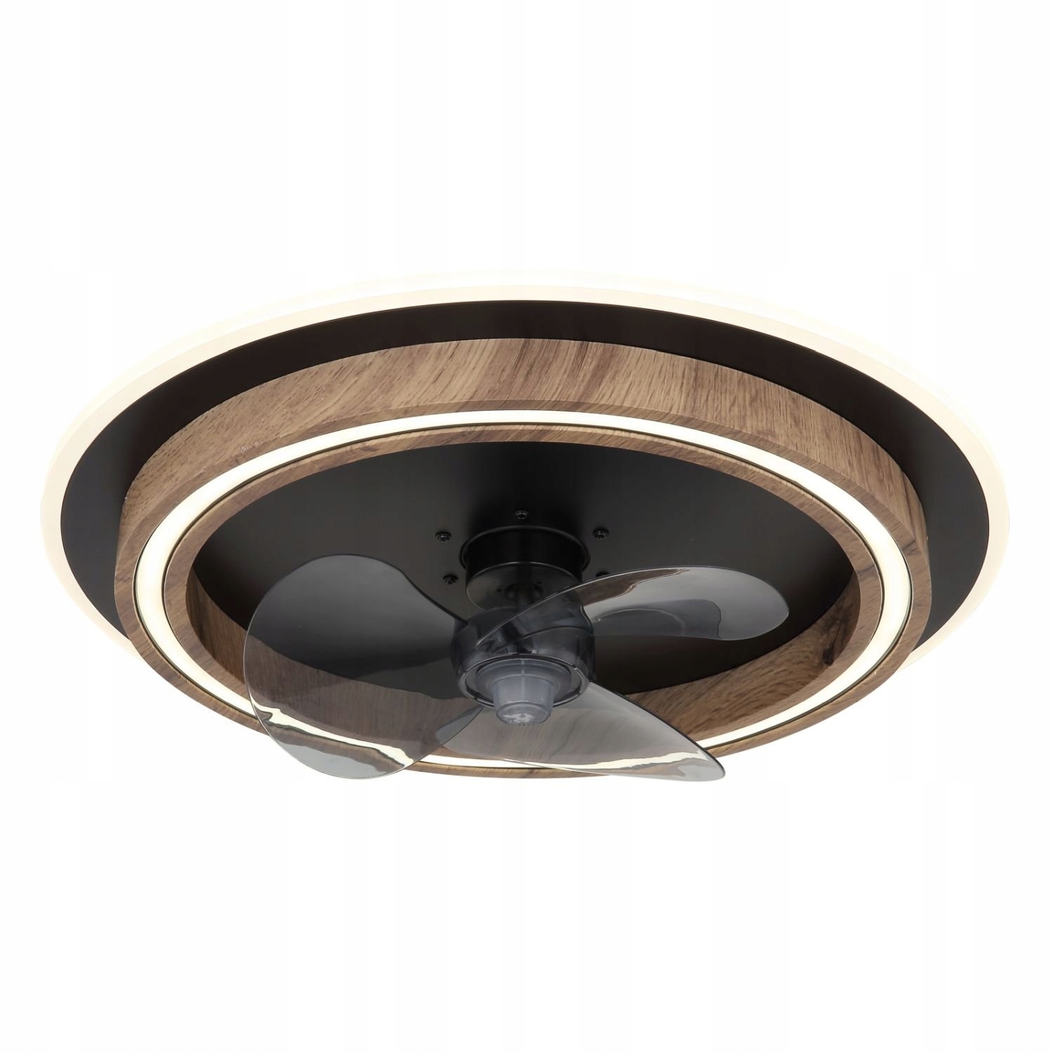 Stropný ventilátor s Led svietidlom 32W Bozan 03655 Globo imitácia dreva