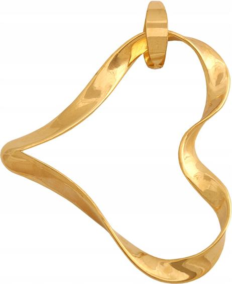 Zlatý přívěsek 585, jemné srdíčko, rámeček 1,40 g, elegantní jako dárek