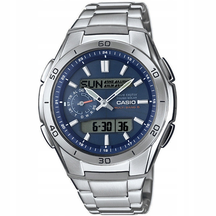 Pánské Hodinky Casio WVA-M650D-2AER stříbrné