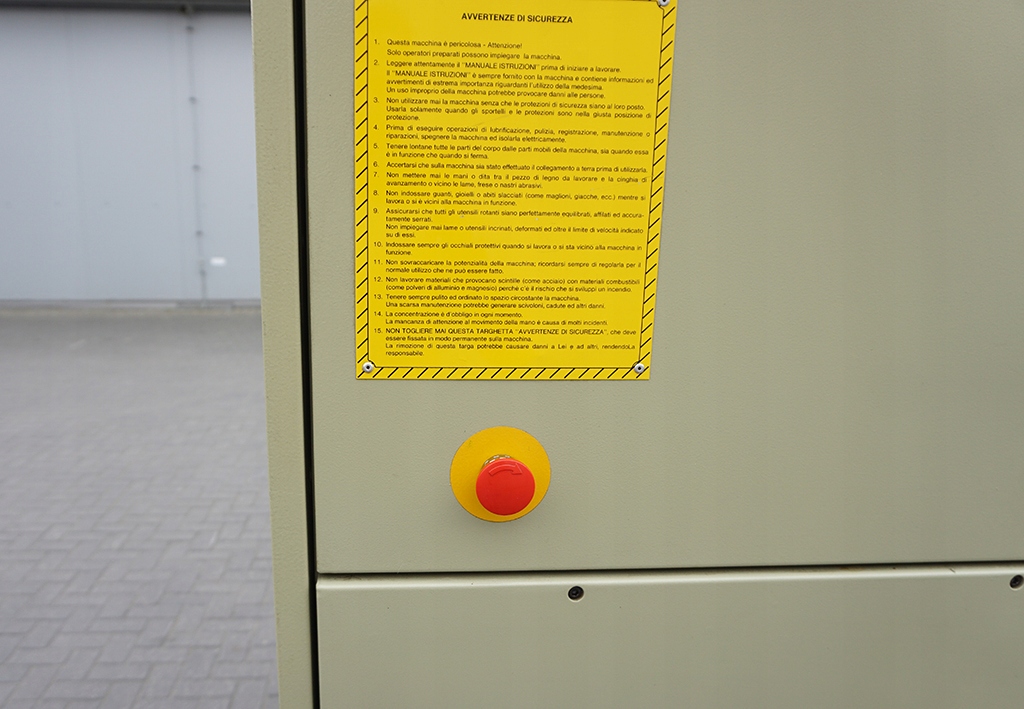 SZLIFIERKA SZEROKO-TAŚMOWA SCM SANDYA CL 110 2-AGREGATY 15kW i 11kW Typ szlifierka