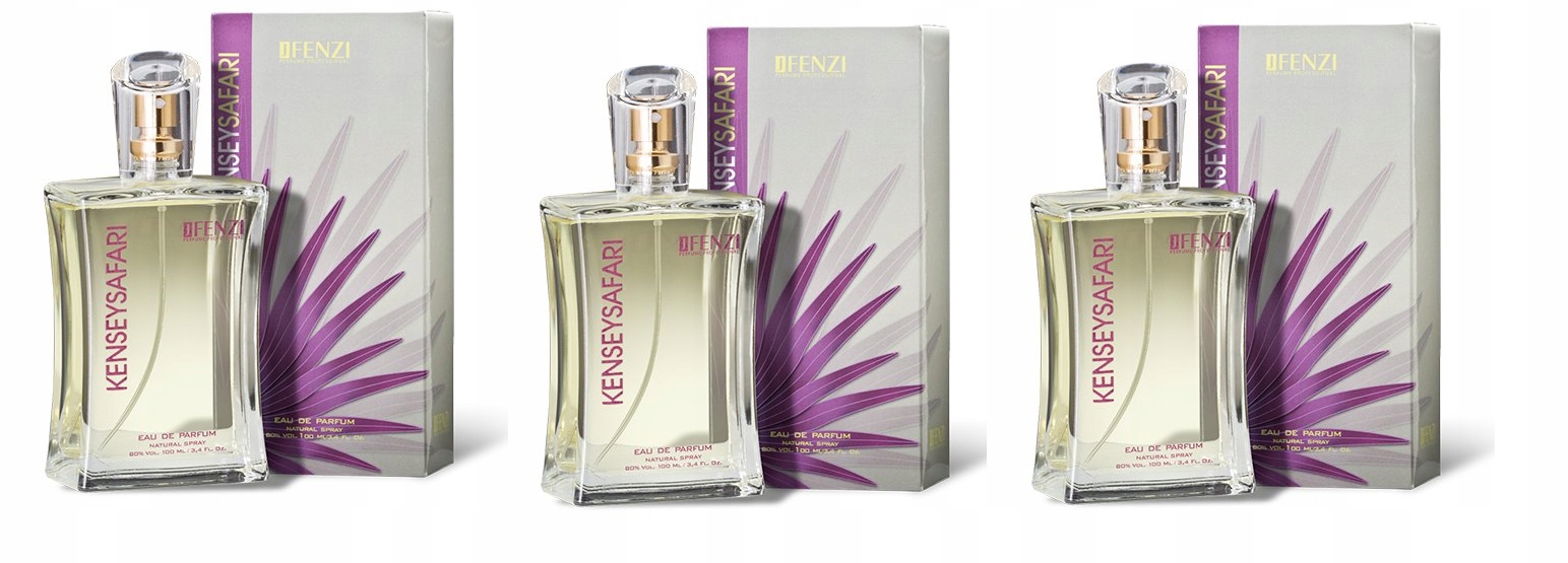 JFenzi Kensey Safari 3x100 ml dámská parfémovaná voda