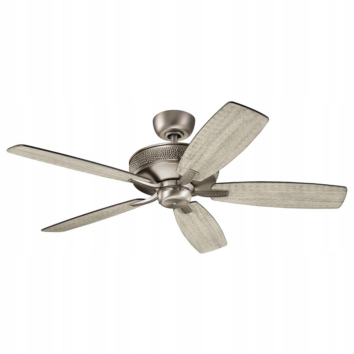 Stropný ventilátor 132 cm diaľkový ovládač starožitný pewter do obývacej izby spálne Kichler
