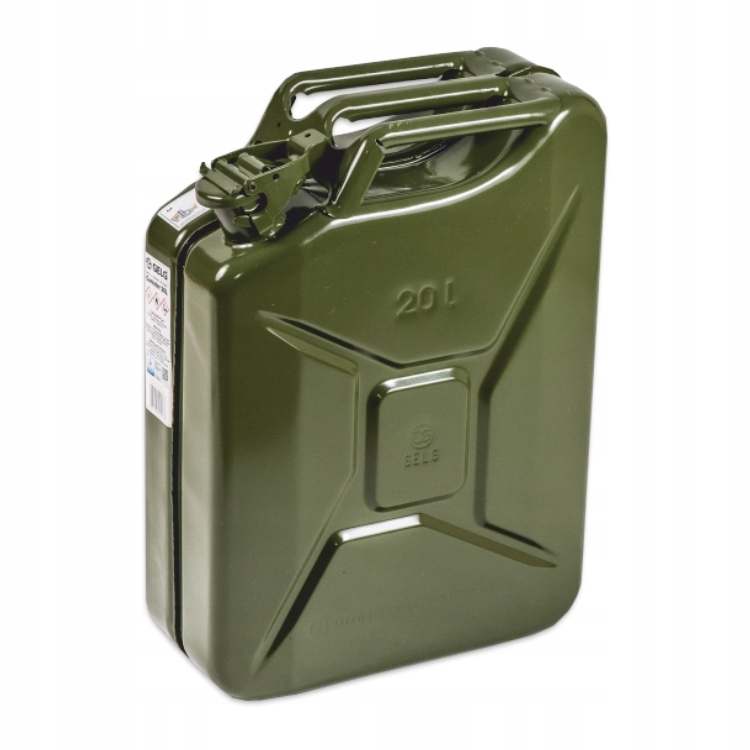 Kanystr na palivo kovový 10 l Maan