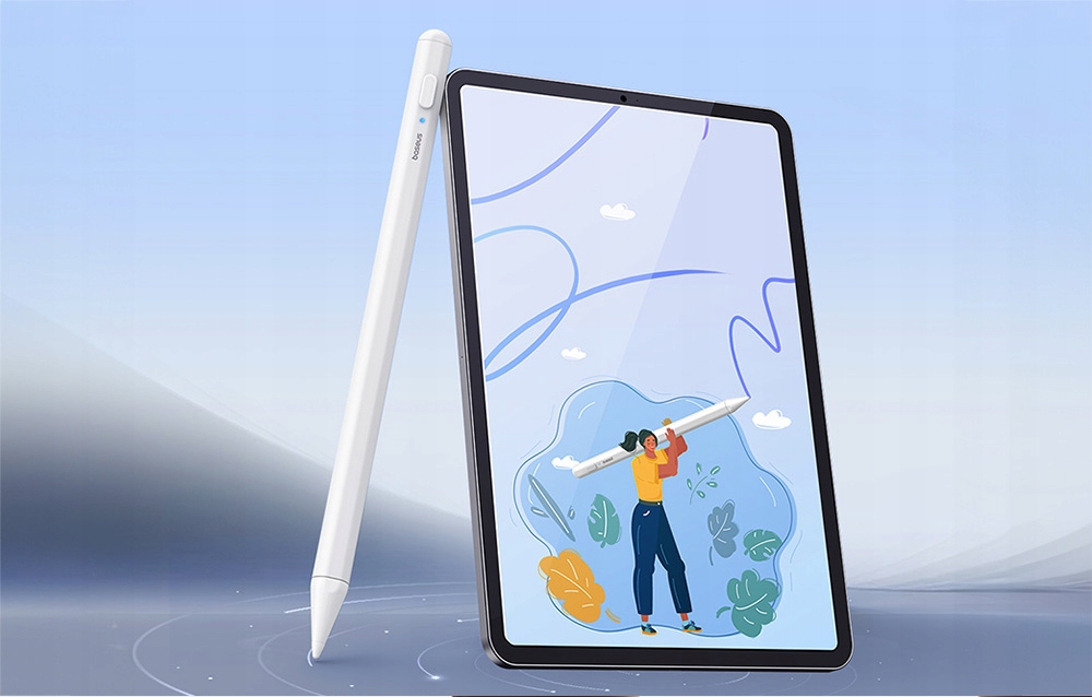 BASEUS RYSIK PENCIL PEN STYLUS AKTYWNY DO TABLETA APPLE IPAD AIR / PRO LED Kod producenta P80015803213-00