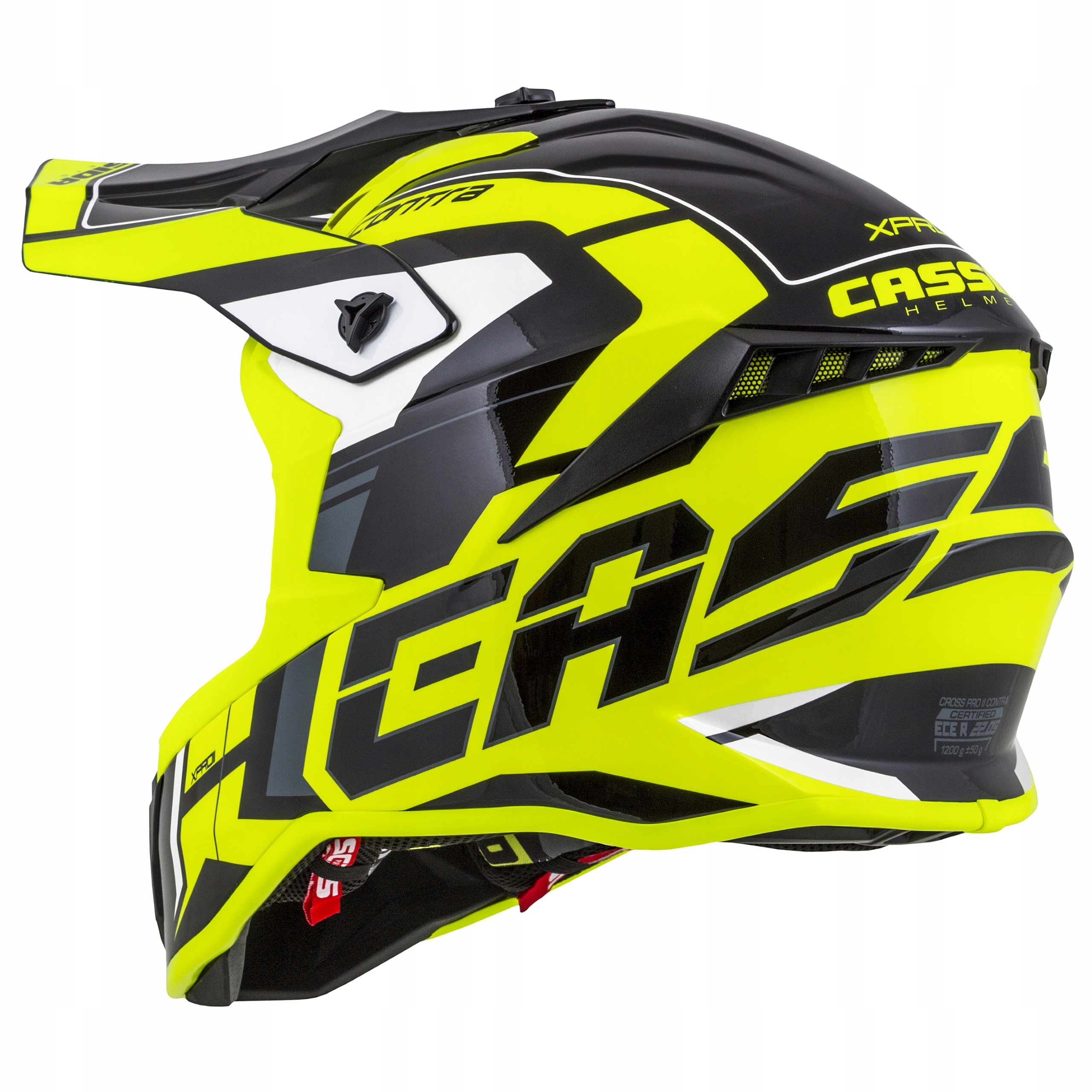 CASSIDA SOS KASK MOTOCYKLOWY CROSS WŁÓKNO SZKLANE Rozmiar XL