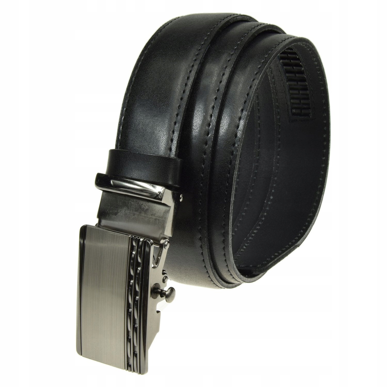 

Skórzany Pasek Męski Automat Skóra Bydlęca