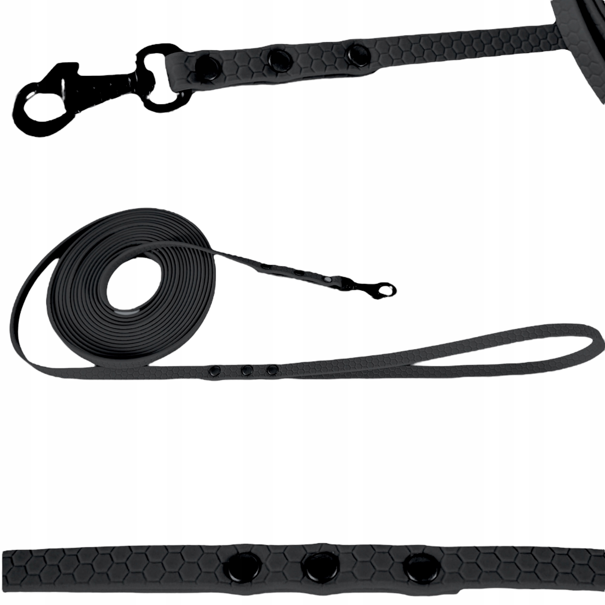 Vodítko Vodotěsné Lanko Měkké Malý Pes Biothane Pvc Bez Zápachu 5 M 10 MM