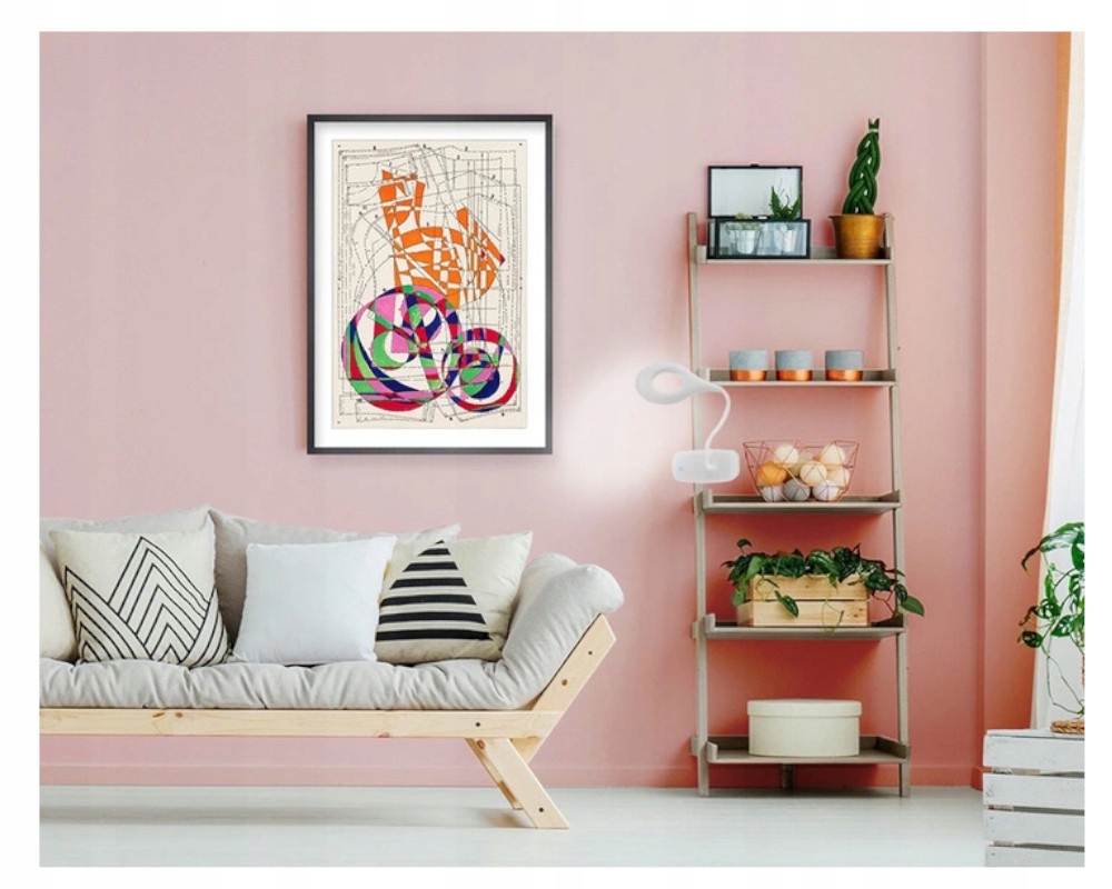 LAMPKA LED KLIPS BEZPRZEWODOWA KOMPAKTOWA DO NAUKI Kod producenta DecLamp05_LEAF