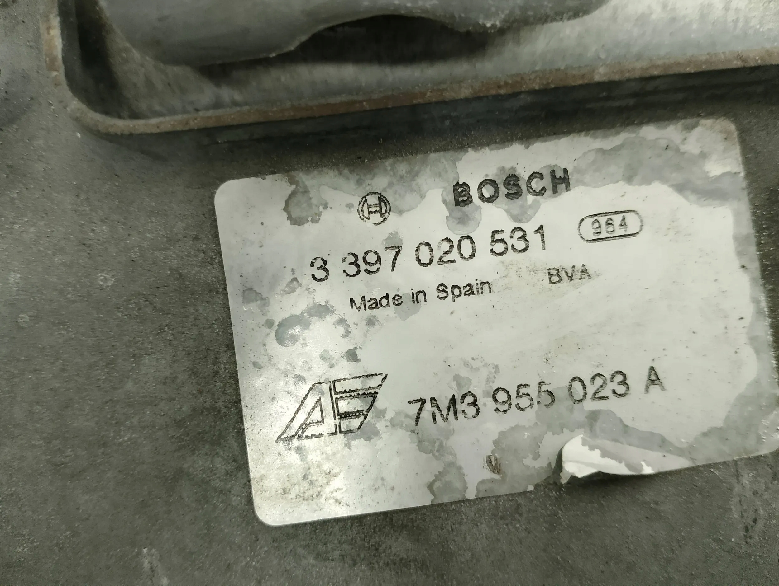 Ford Galaxy 2002 Mechanizmy Wischer