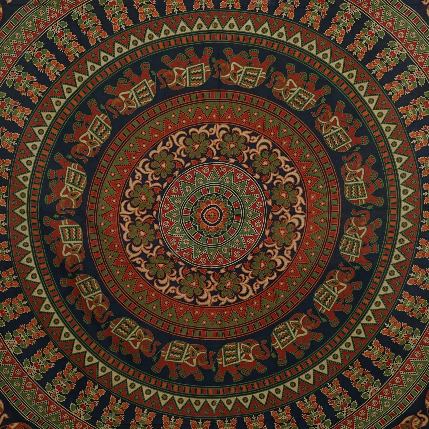 

Indyjska Narzuta Obrus Mandala bawełna 210x235 245