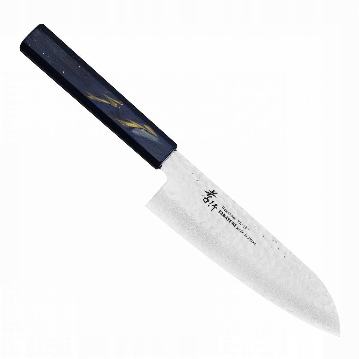 Sakai Takayuki Urushi VG-10 Saiseki Japonský nôž Santoku na zeleninu 17 cm