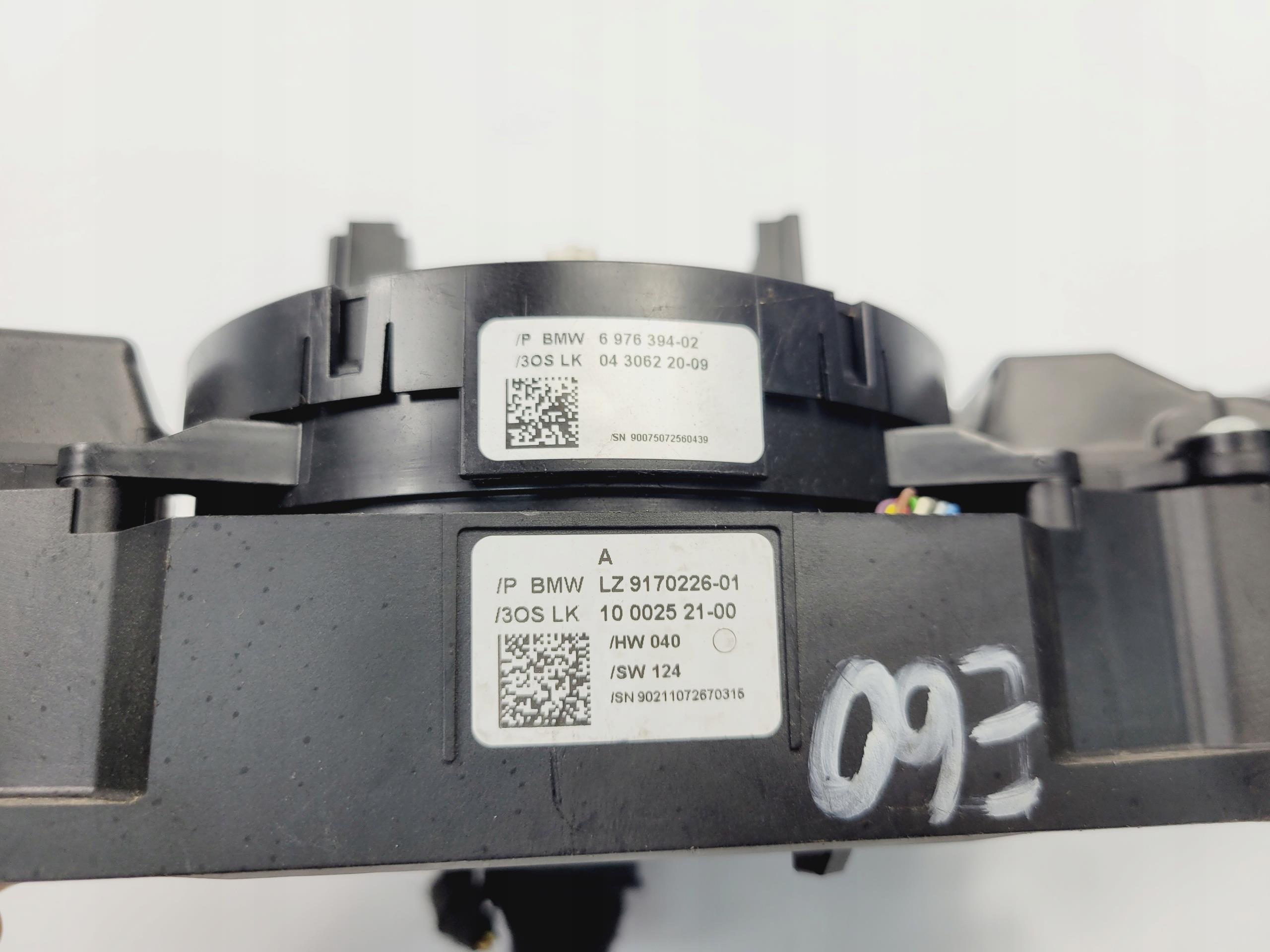 steering wheel levers and controls control ring BMW 5 E60 9170208 6976394 9170226