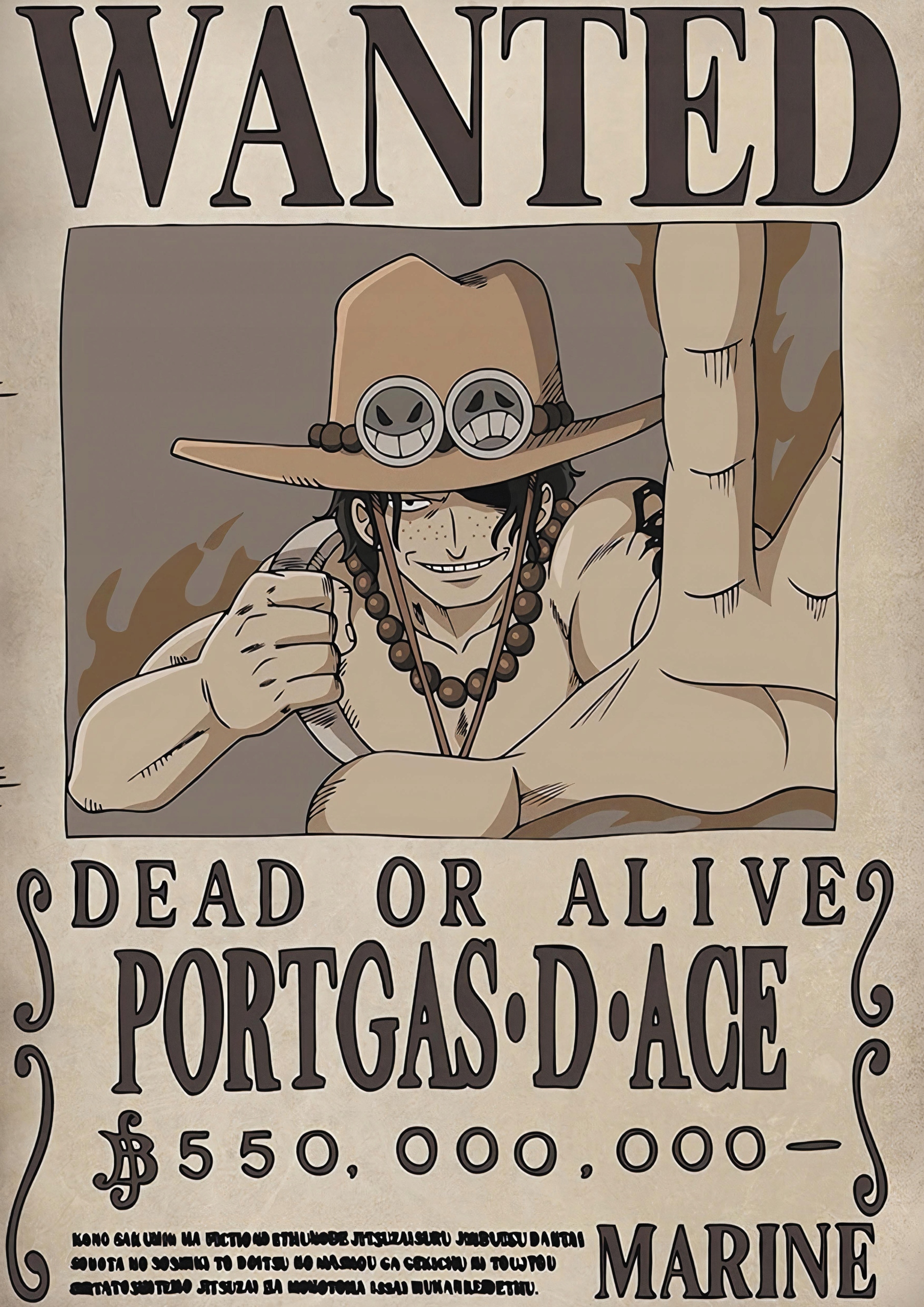 

Plakat A3 One Piece Anime