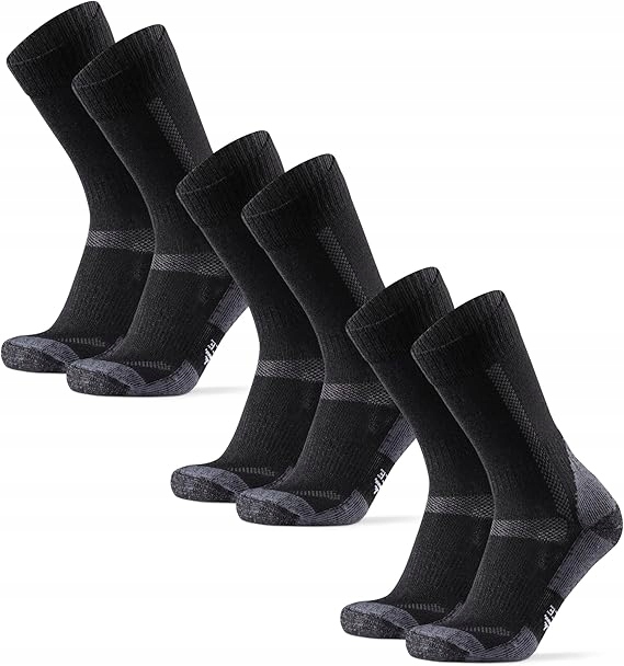 Ponožky Danish Endurance Merino vlna 3 ks, velikost 35-38, komfort