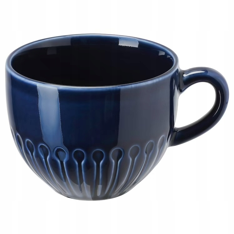 

Ikea Strimmig Kubek Ze Wzorem Niebieski 360 ML