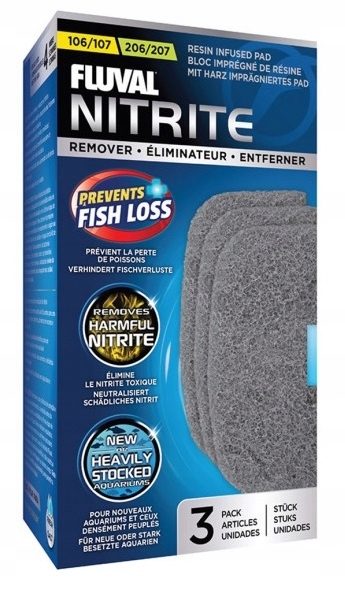 

Fluval Nitrite Remover 106/107, 206/207 3 szt.