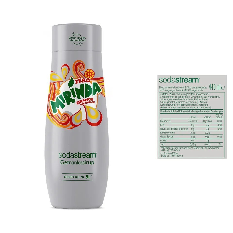 SYROP SODASTREAM COLA+ORANGE ZERO CUKRU Z NIEMIEC Kod producenta 7290113762626