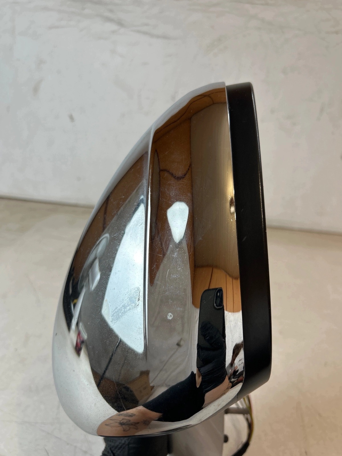 mirror front front right Citroen C4 Grand Picasso II Chrom 8 PIN UK