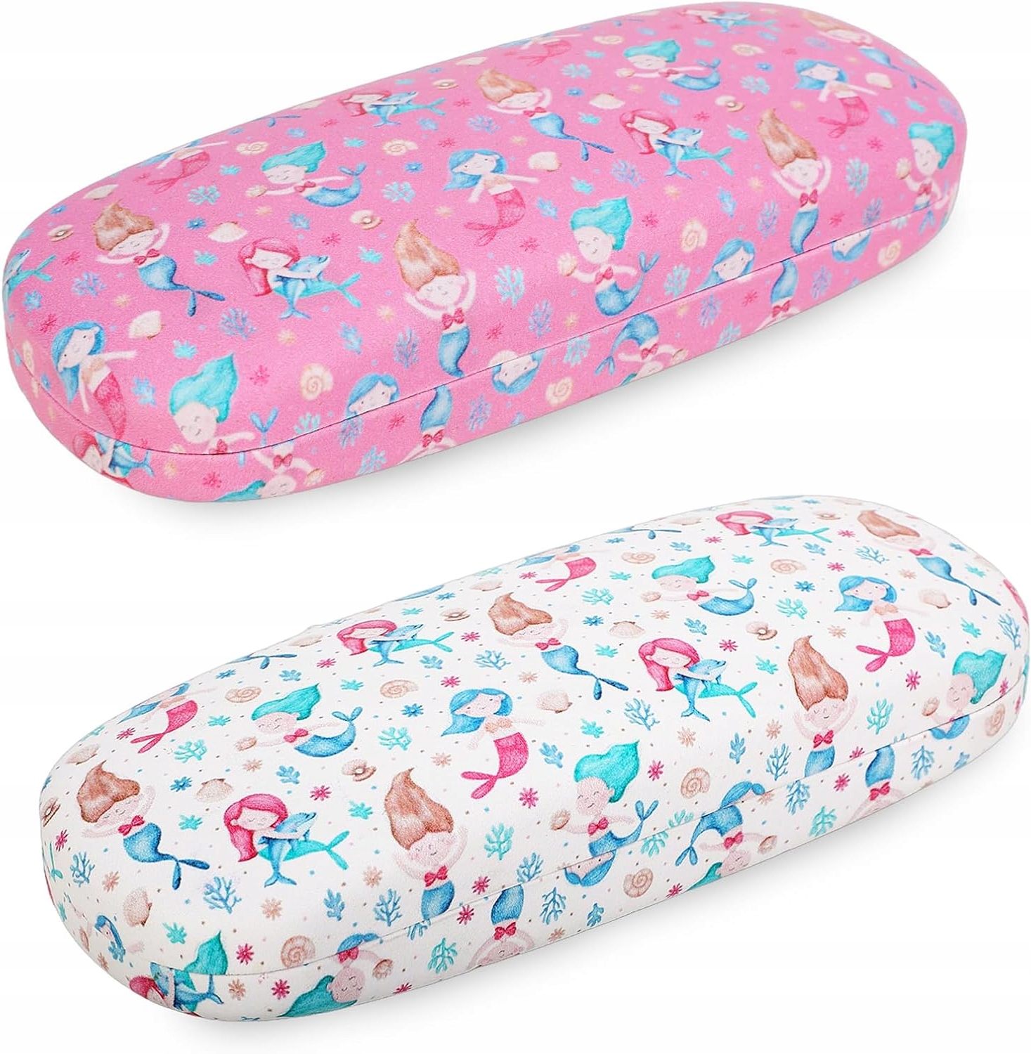 ETUI NA OKULARY SYRENKA JEDNOROŻEC DLA DZIEWCZYNKI GRATIS SZMATKA OKULARY