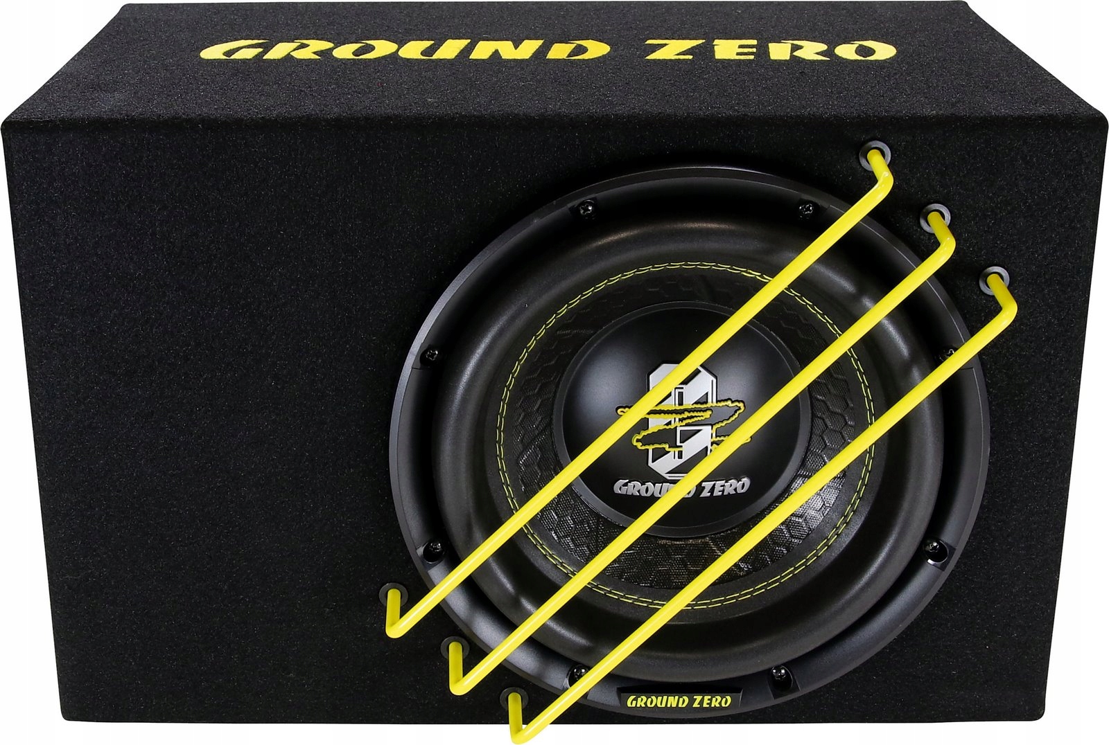 Ground Zero Gzrb 25SPL 2x2 Ohm 900W bassreflexová skrinka subwoofer 25 cm