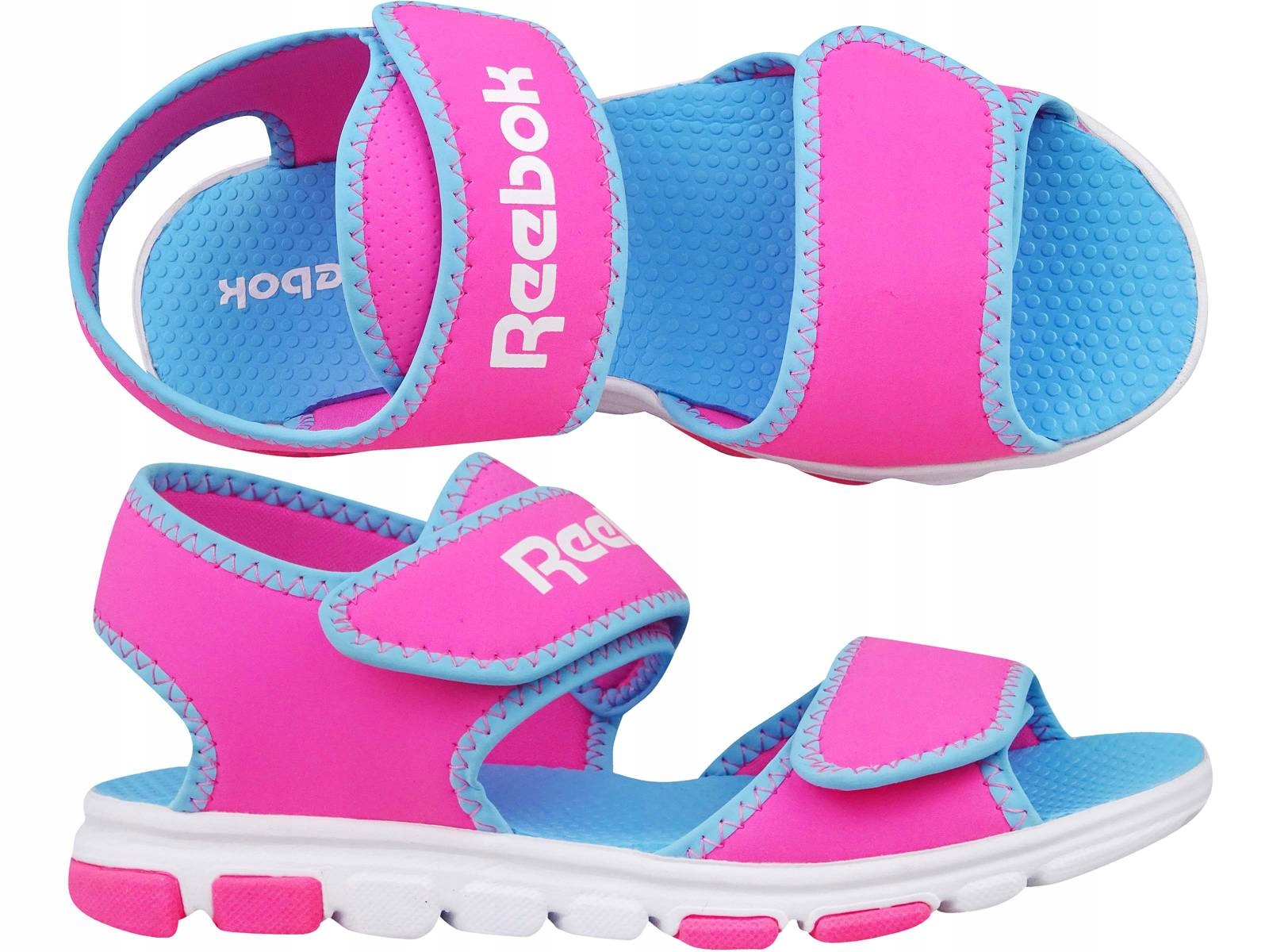 

Reebok Wave Sandały Sandałki Dziecięce Na Rzepy
