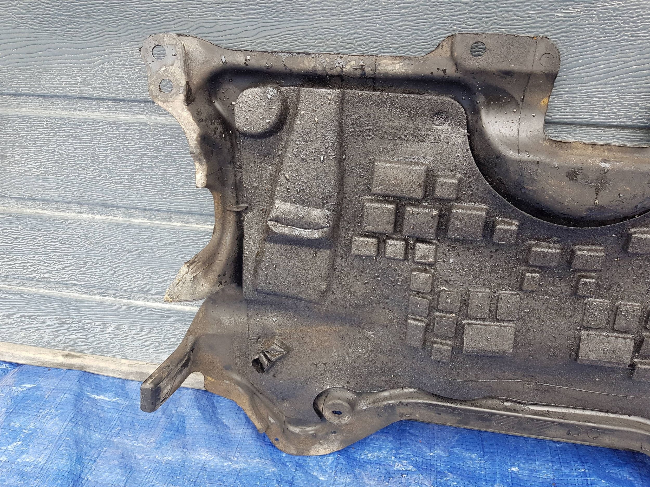 cover lower cover below engine MERCEDES W204 W207 2045203223