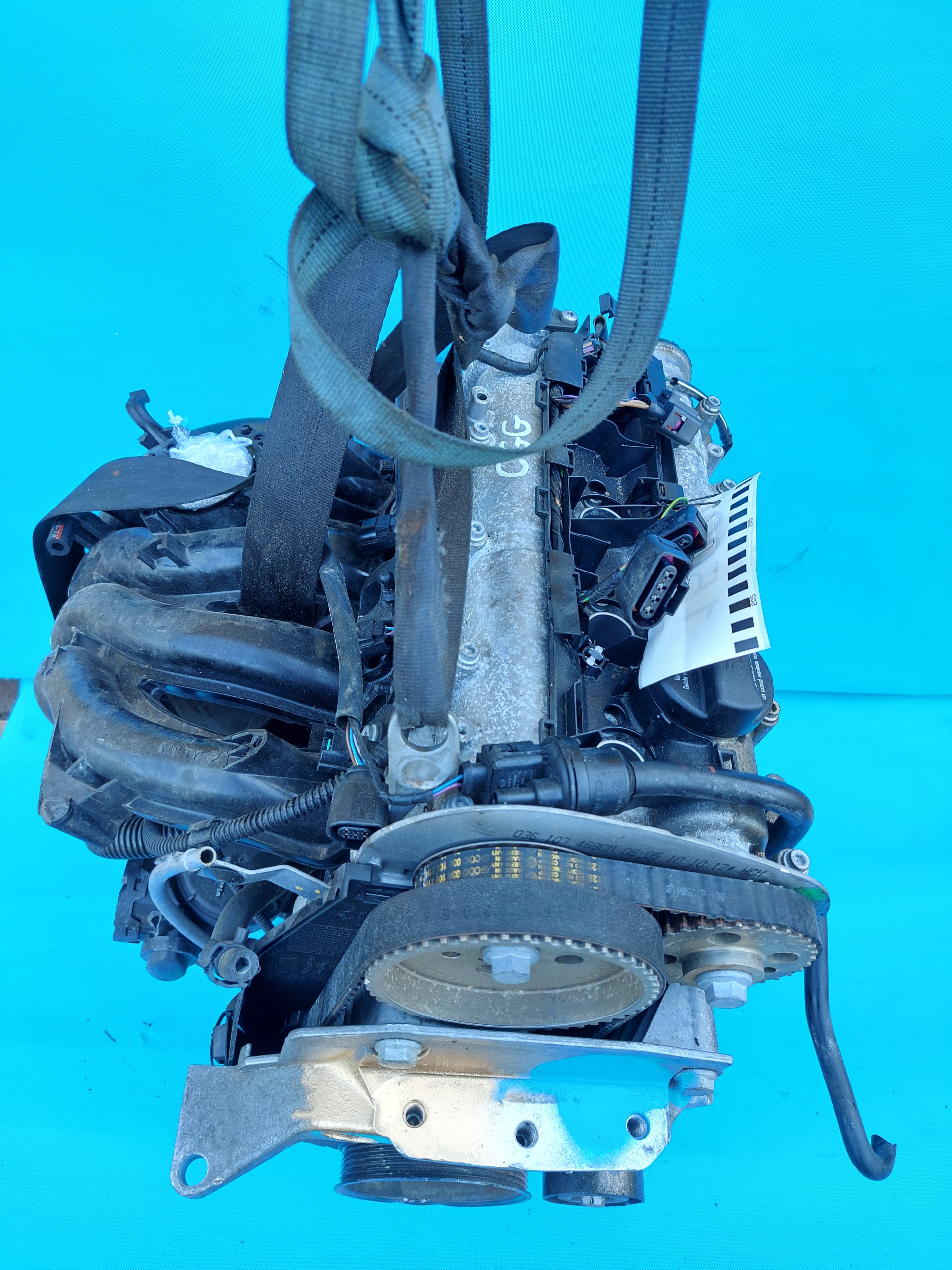engine POLO IBIZA FABIA II 1.4 16V CGG 110.486km
