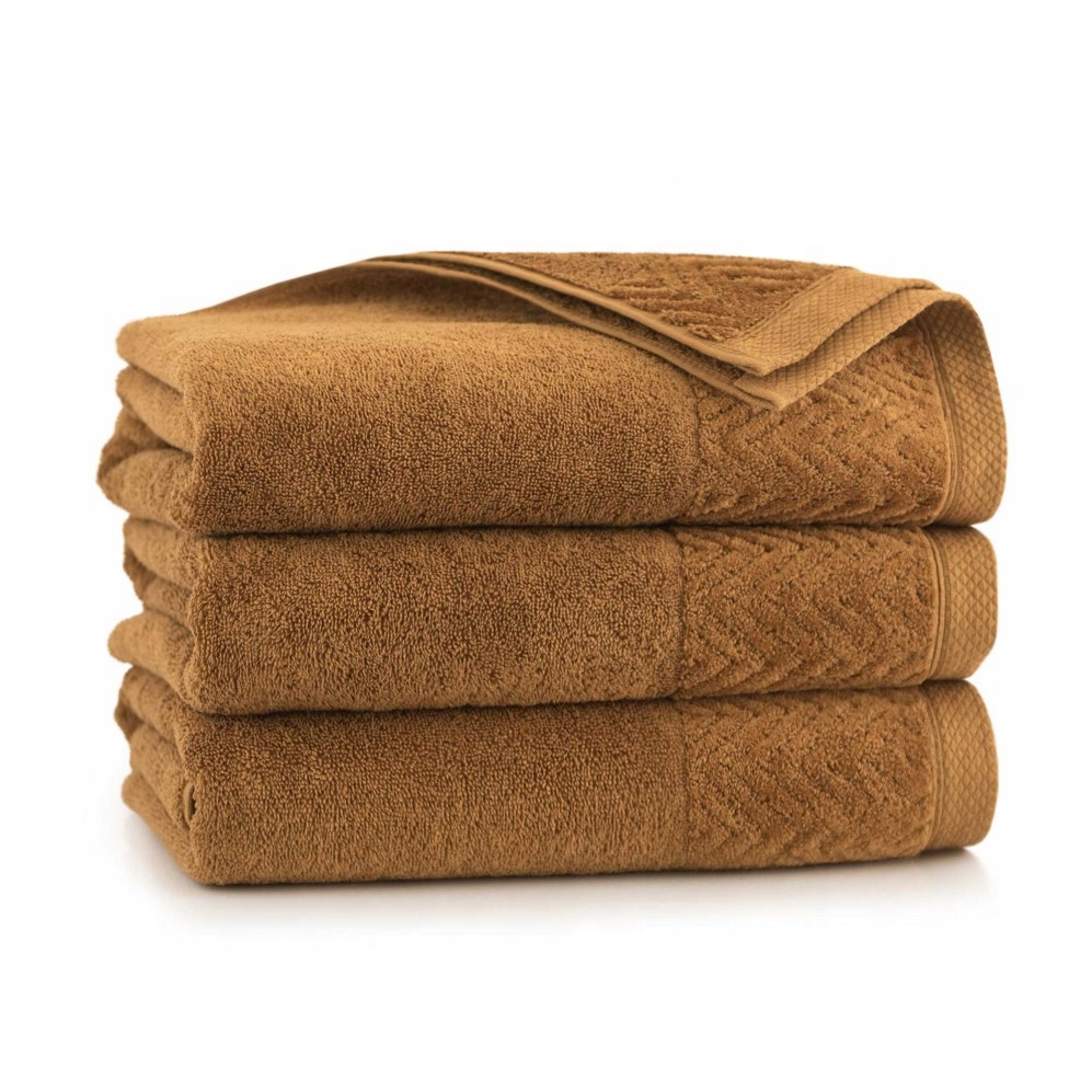 RĘCZNIK KĄPIELOWY ZWOLTEX 100% BAWEŁNA CHŁONNY 70x140 TOSCANA migdał