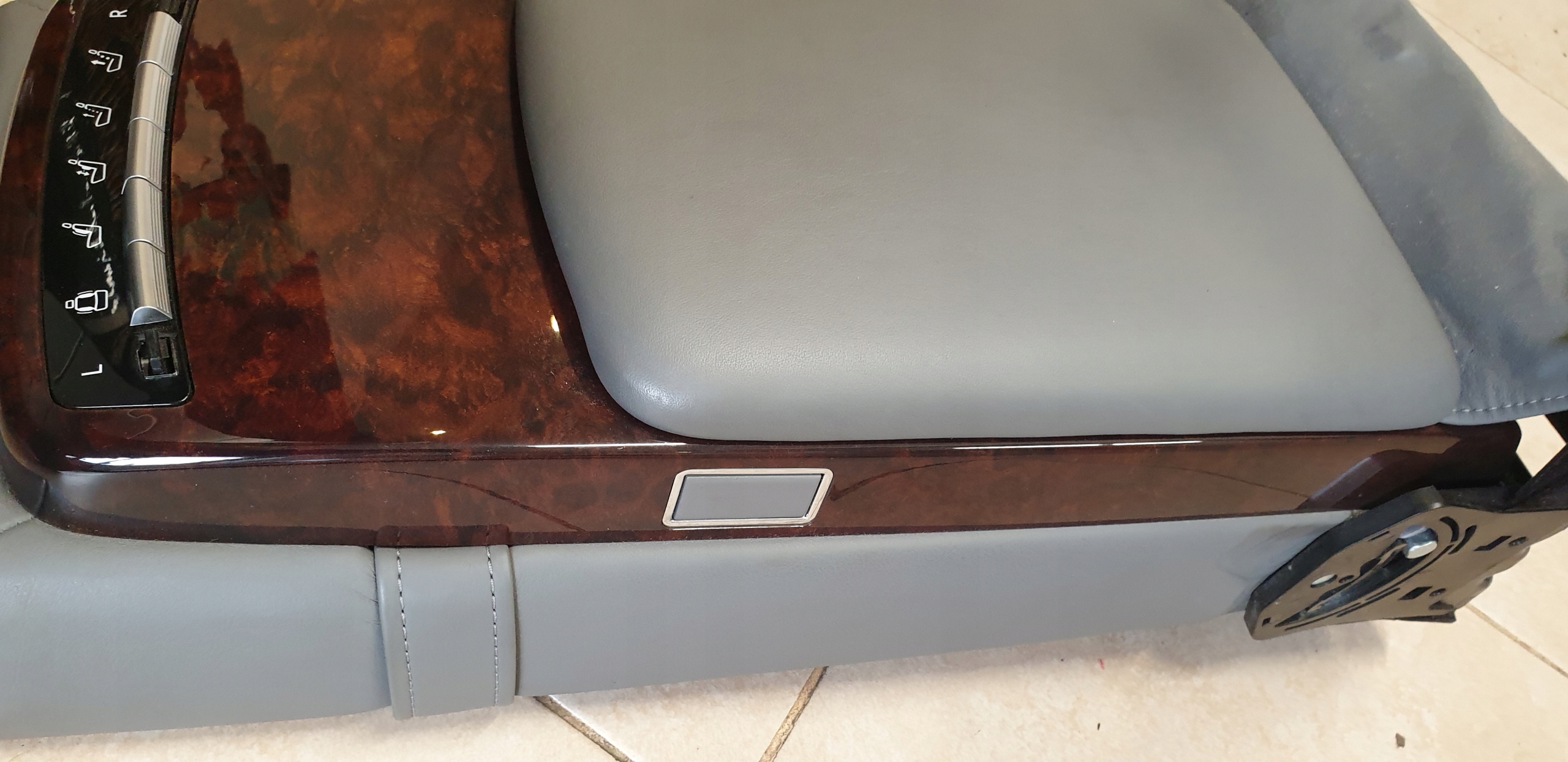Armlehne KANAPY hinten Handschuhfach PANEL heck MERCEDES S W221 OE