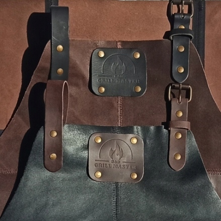 FARTUCH KELNERSKI SKÓRA NATURALNA kolor CZARNY Producent inna