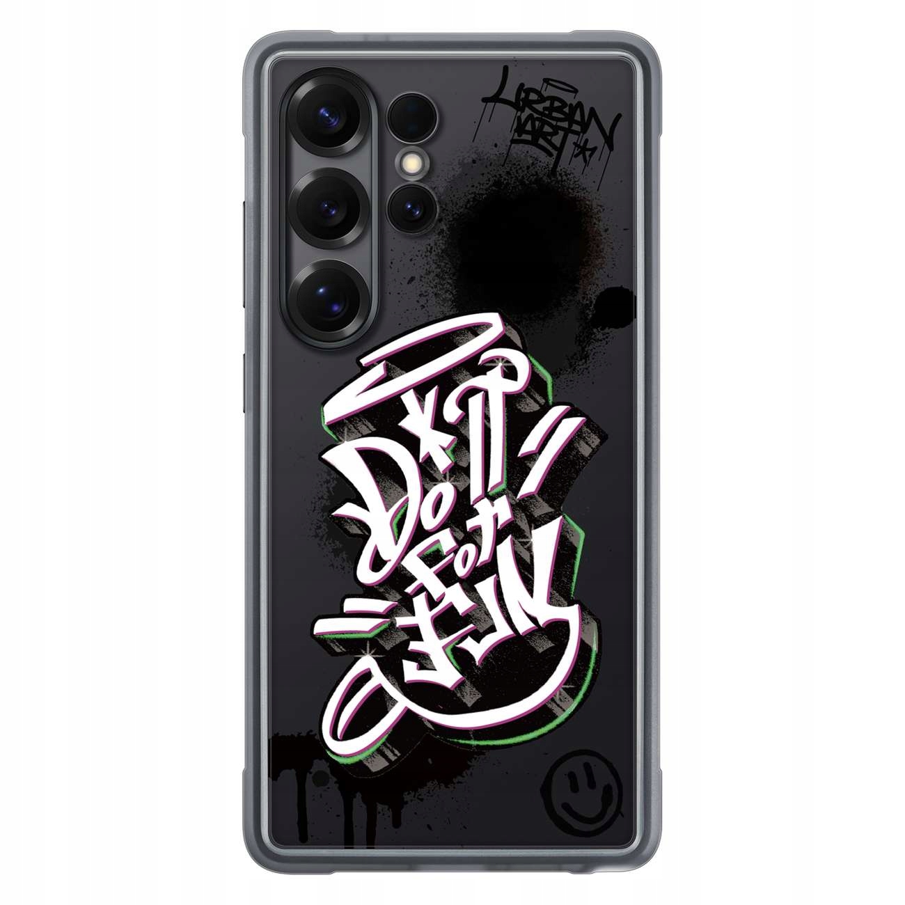 Silikonový Pouzdro Flipsuit Robust pro Samsung Galaxy S25 Ultra černý