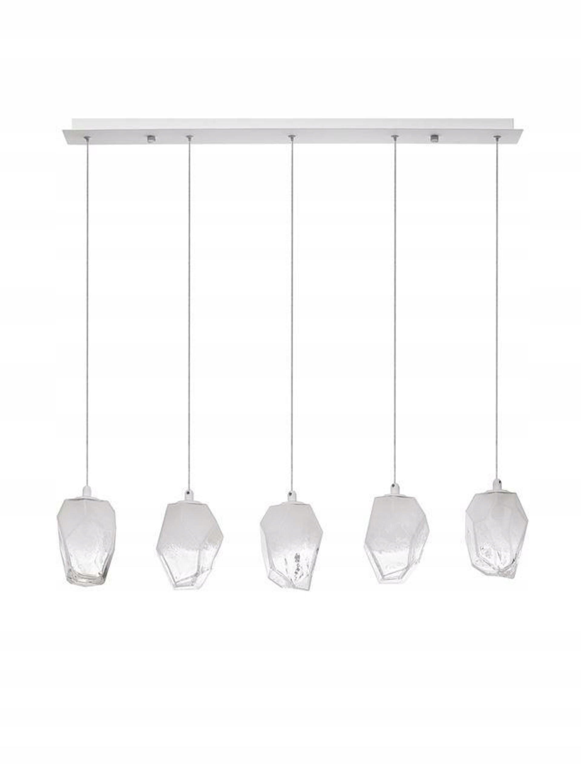 Závesné svietidlo Nova Luce Ice biele 5xG9 max 5W IP20 840mm