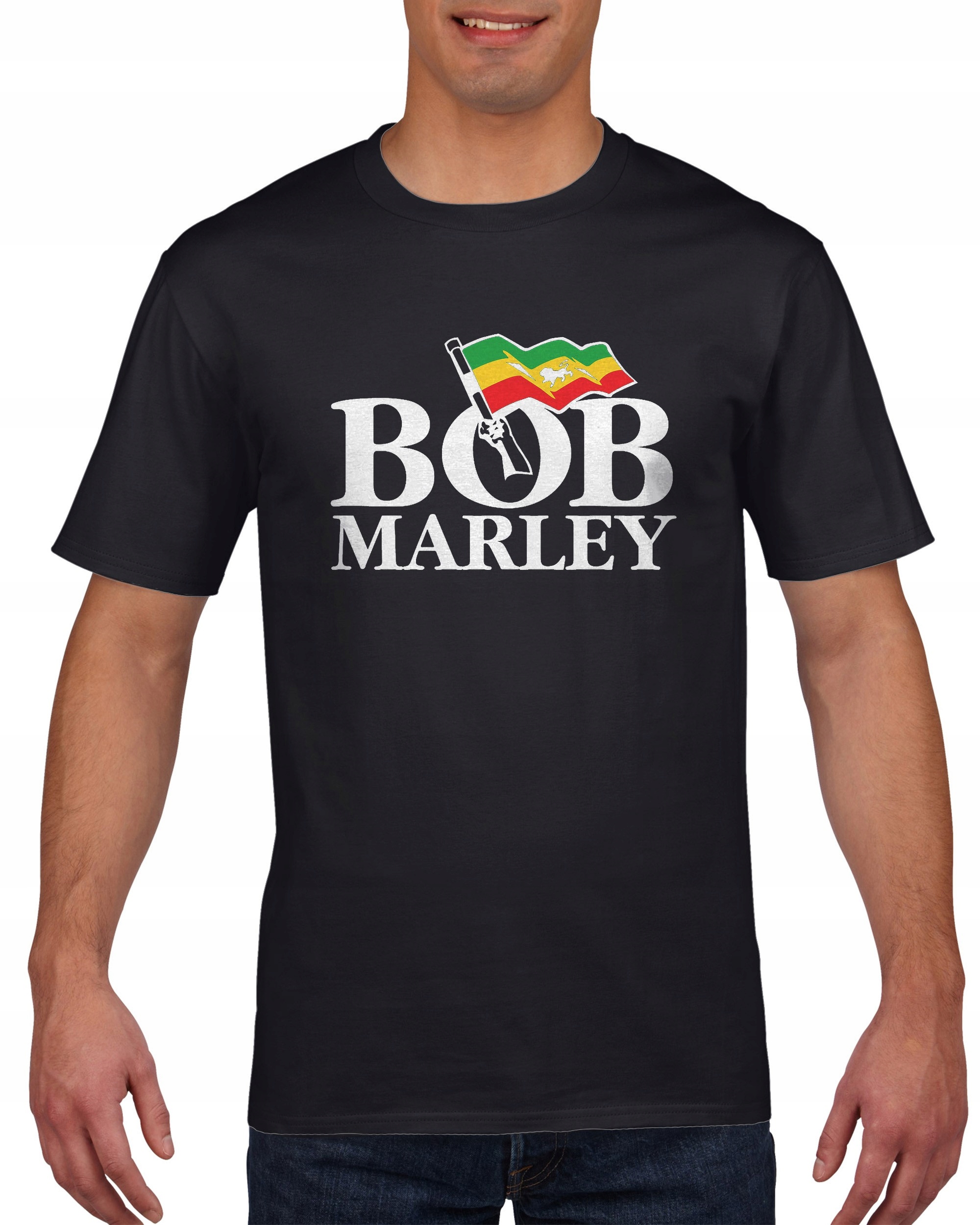 

Koszulka męska Bob Marley Ganja c S