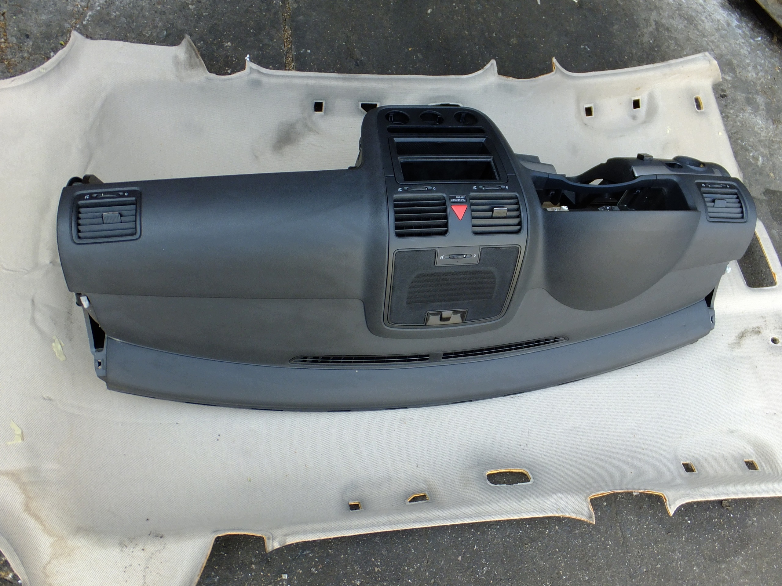 console airbag vw golf V HB 2007r