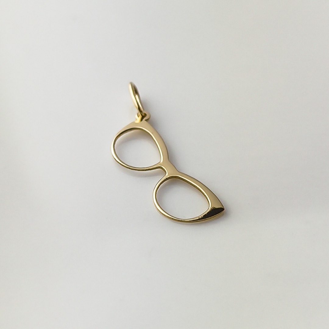 Zlatý přívěsek na brýle – pr.585