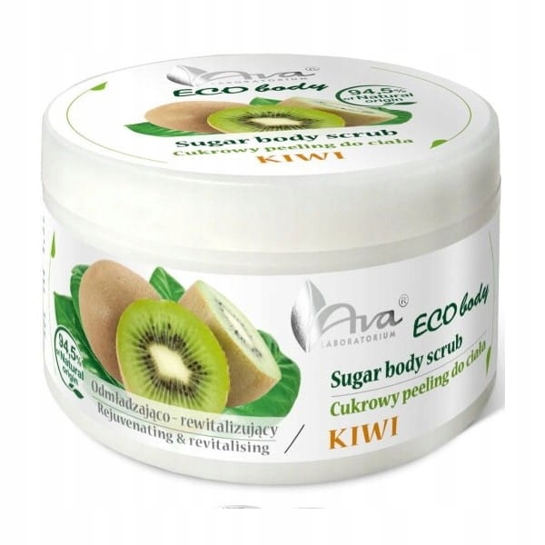 Ava Eco body Cukrový tělový peeling 250 g