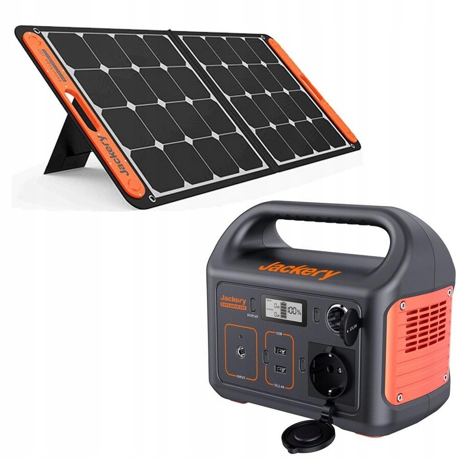 СОНЯЧНИЙ ГЕНЕРАТОР JACKERY EXPLORER 240EU + SOLAR