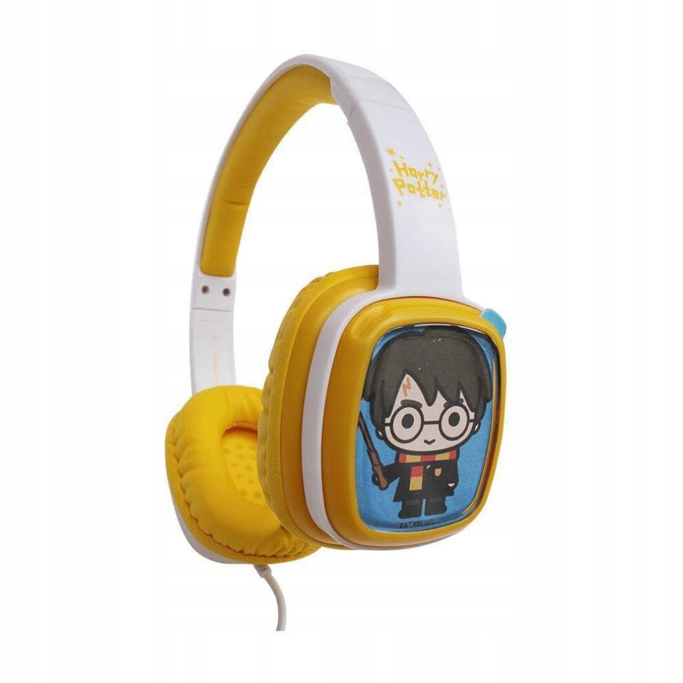 Harry Potter słuchawki nauszne Flip 'n Switch 2.0 Headphones biało-złote