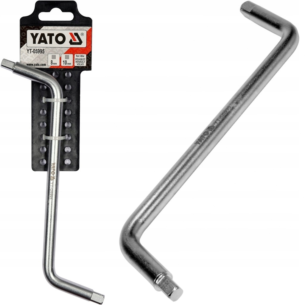 Yato Klucz Do Korków Spustowych Oleju 8mm 10mm Kwadrat