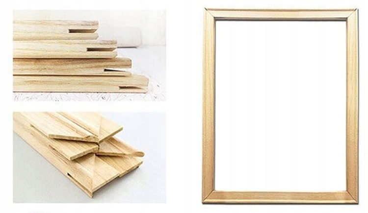 Obraz Malowanie Po Numerach - Rower z RAMĄ 40x50 PIAST + BLEJTRAM Elementy zestawu farby haczyki do zawieszenia pędzle wzór na płótnie