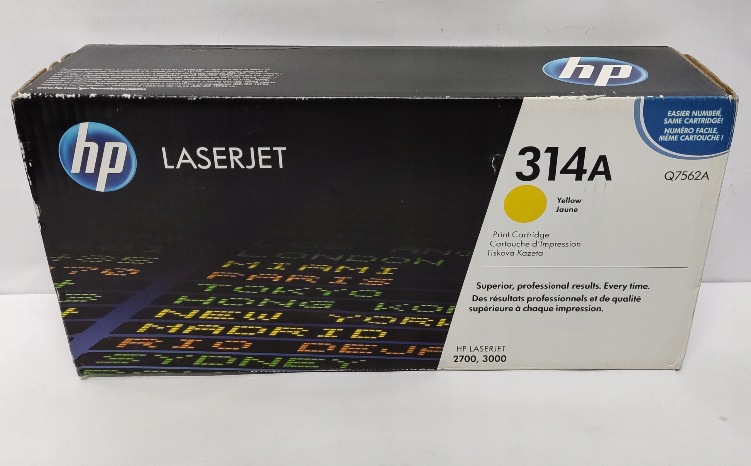 Toner HP 314A Yellow Q7562A ORYGINAŁ