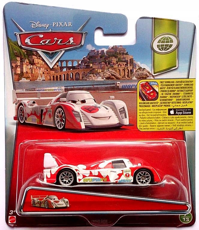 

Mattel Cars Auta Shu Todoroki 1:55 Nowy