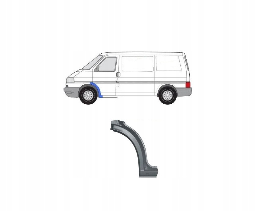 9558331 - VW TRANSPORTER T4 09.90 - / CARAVELLE 09.90-REPERAT