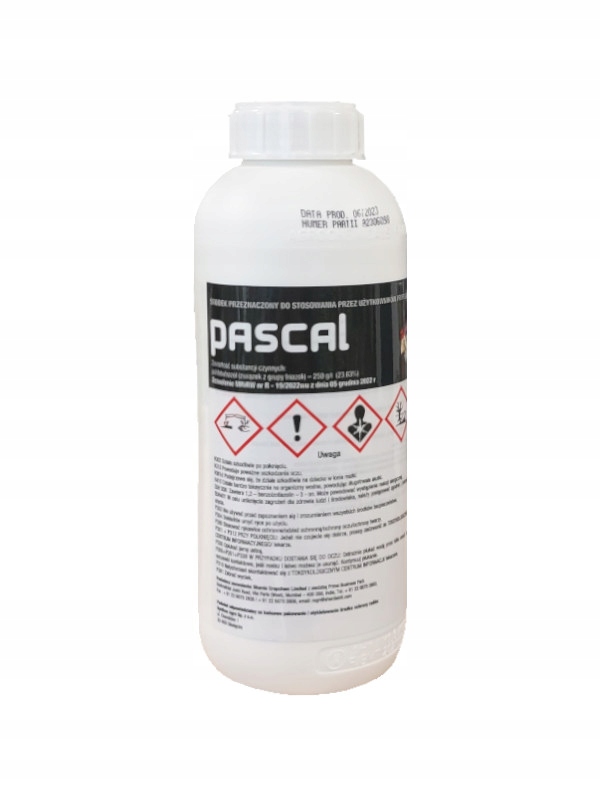 Pascal 1L 250 Sc regulator wzrostu i rozwoju roślin Paklobutrazol Rzepak