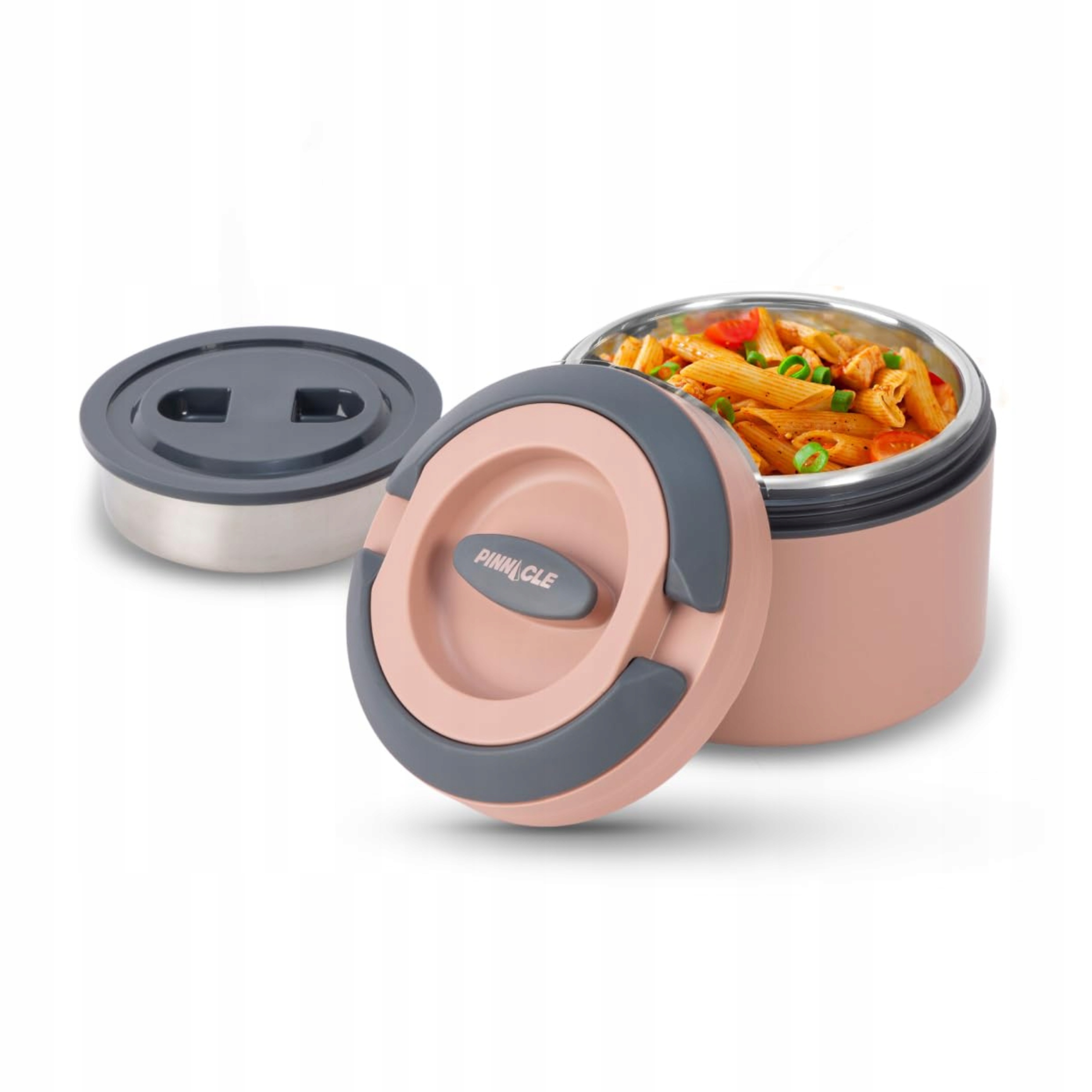 Termos Obiadowy Pojemnik Termiczny na jedzenie Pinnacle Prime 400 ml Różowy