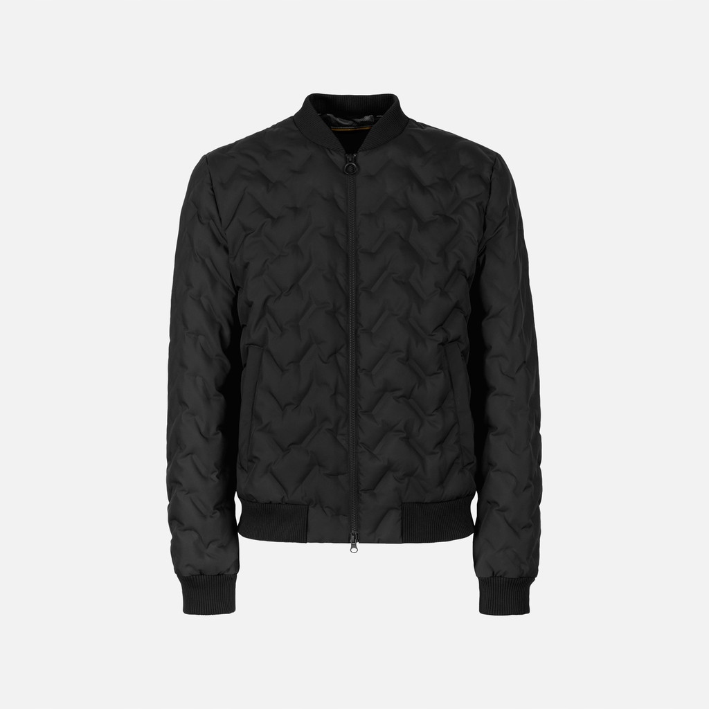 Geox Černý pánský bomber Geox Spherica