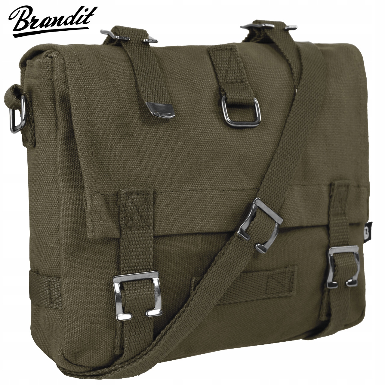 TORBA WOJSKOWA KOSTKA BRANDIT POLOWA CHLEBAK BUNDESWEHR NA RAMIĘ OLIWKOWA Marka Brandit