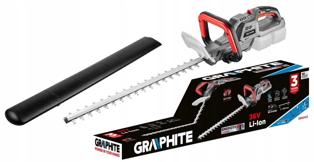 

Graphite Nożyce Do Żywopłotu Aku Energy+ 58G042