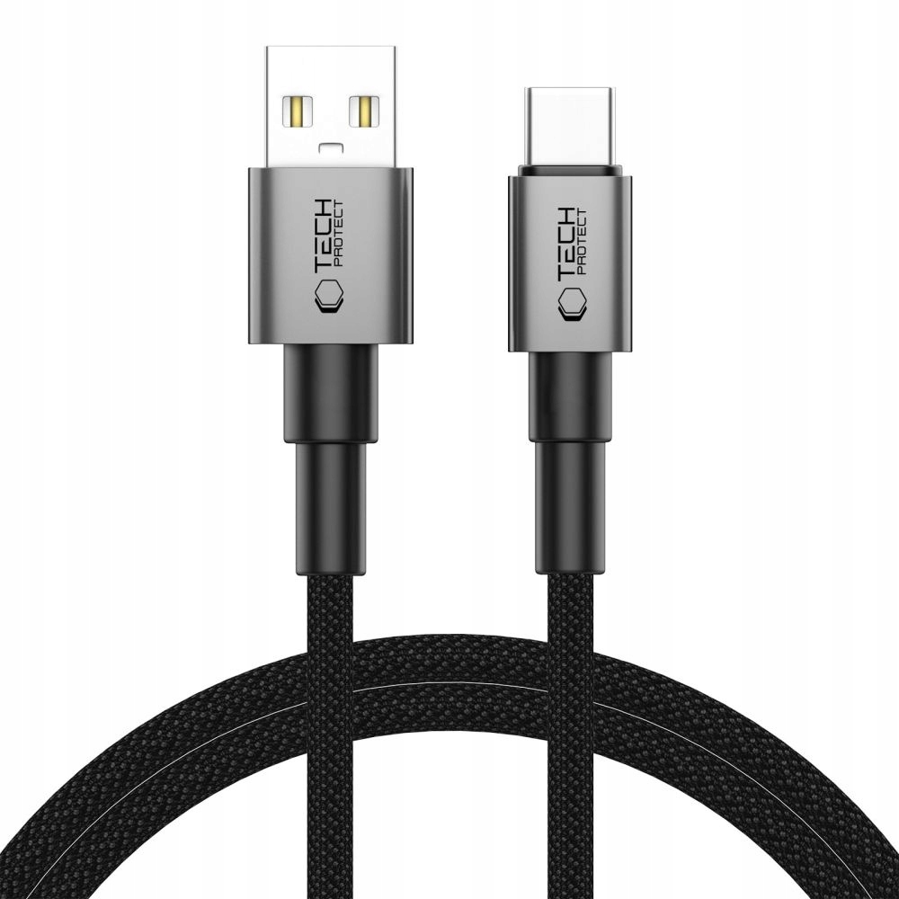 Tech- Protect Ultraboost Dna Type- C Cable 15W/ 3A 100CM Iron Grey Tech-