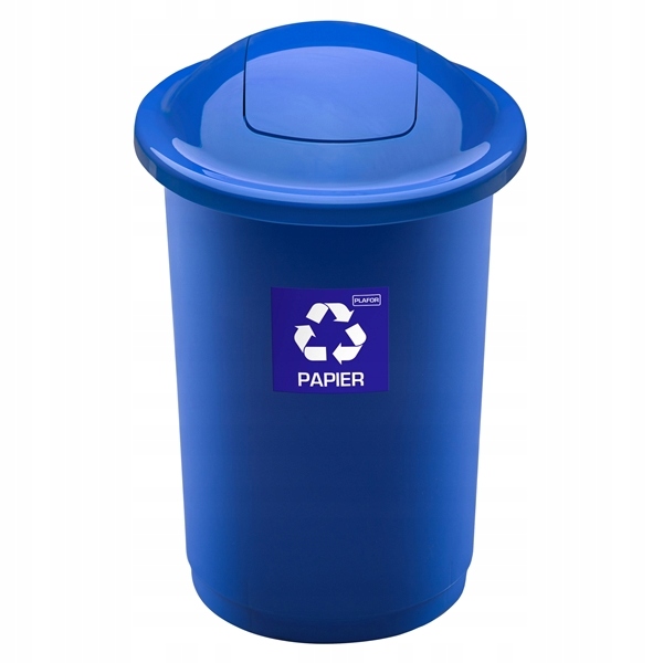 4x50L kosze do segregacji śmieci ASSORTE kolorowe Marka Plafor